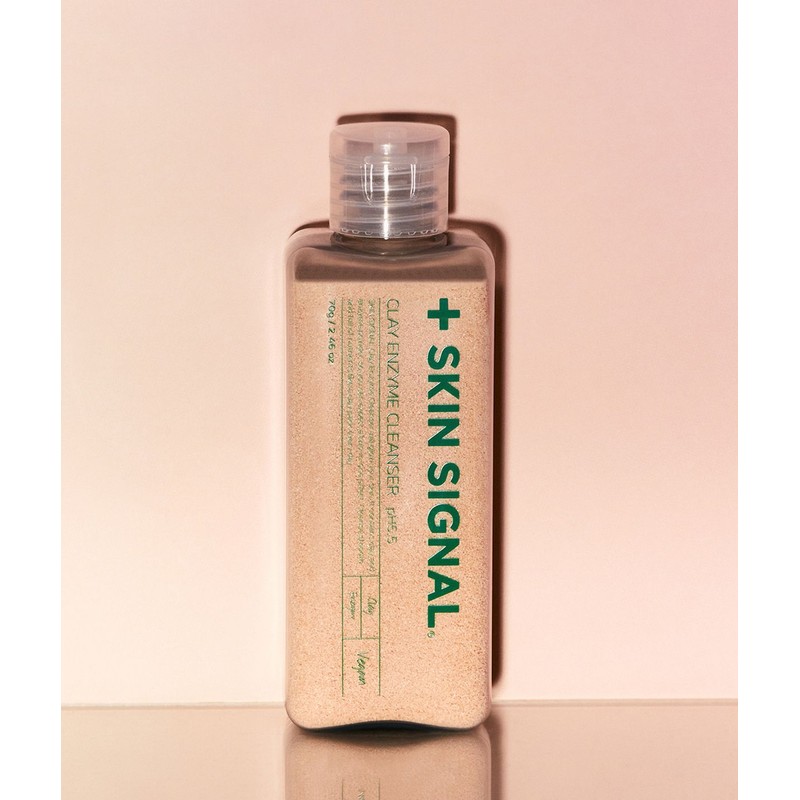Skin Signal Pink Clay Enzyme Cleanser (BHA Blackhead) + (Exclusive)