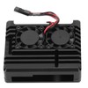 Aluminium Alloy Armor Case Kit with Dual Cooling Fan Heatsink
