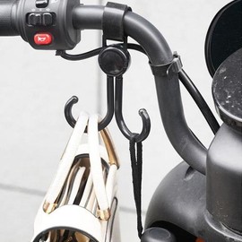 Rotating multi-purpose hook for bicycles and motorcycles / 회전형 다용도 후크 자전거 오토바이 고리 걸이