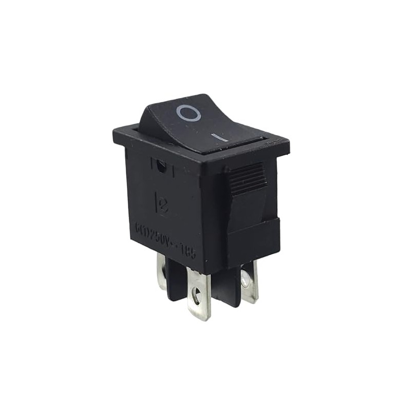 Built-in Rocker Switch Black 19 x 13 mm, Device Switch