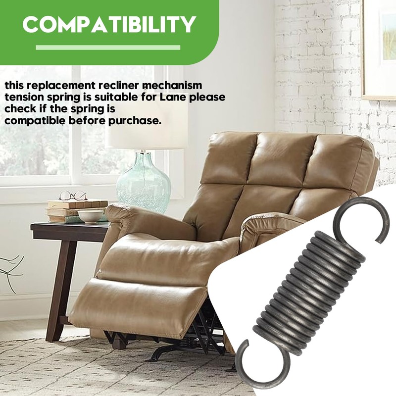 YeuauTa 2-7/8" Recliner Mechanism Springs for Lane, Lane, Action and
