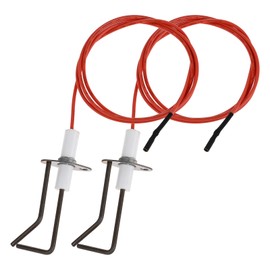 gohantee 62-24164-01 Direct Spark Ignitors, Furnace Burner Ignitors, Flame Sensor Ignitors Sensing Rod Compatible with Rheem Pro-tech PSE R36 PSER36, 35' High Temperature Cable Wire - 2Packs