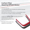 BETTERHUMZ Car Steering Wheel Button Frame Trim for Ford Mustang
