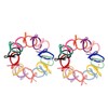 Baluue 28pcs Bowknot Hair Ties for Women Soft Hair Elastics