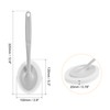 PATIKIL 13.5cm Putzbürste 2Pack Schrubben Rutschfest Handgriff Badewanne Schwamm Grau