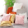 Remagr Pack of 6 Decorative Throw Pillow Covers Solid Square
