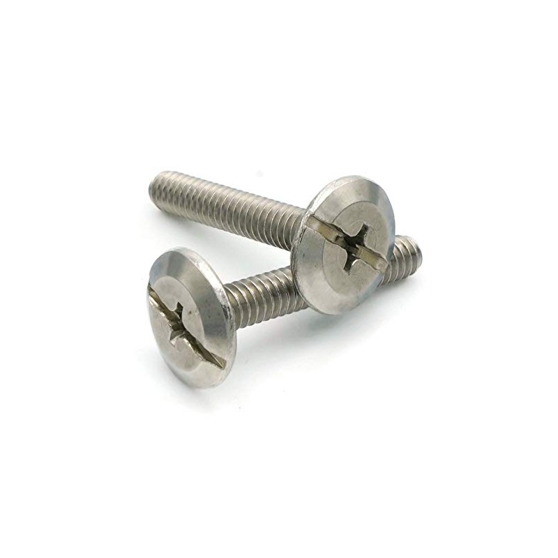 Hurricane Hardware Stainless Steel Phillips Combo Drive Stainless Steel Sidewalk