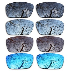 ToughAsNails Set of 4 Polarized Replacement Lenses for Oakley Fuel Cell Pack-BSBI1