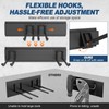 Housolution Garage Wall Organizer 96 Inch - 20Pack Carries 720