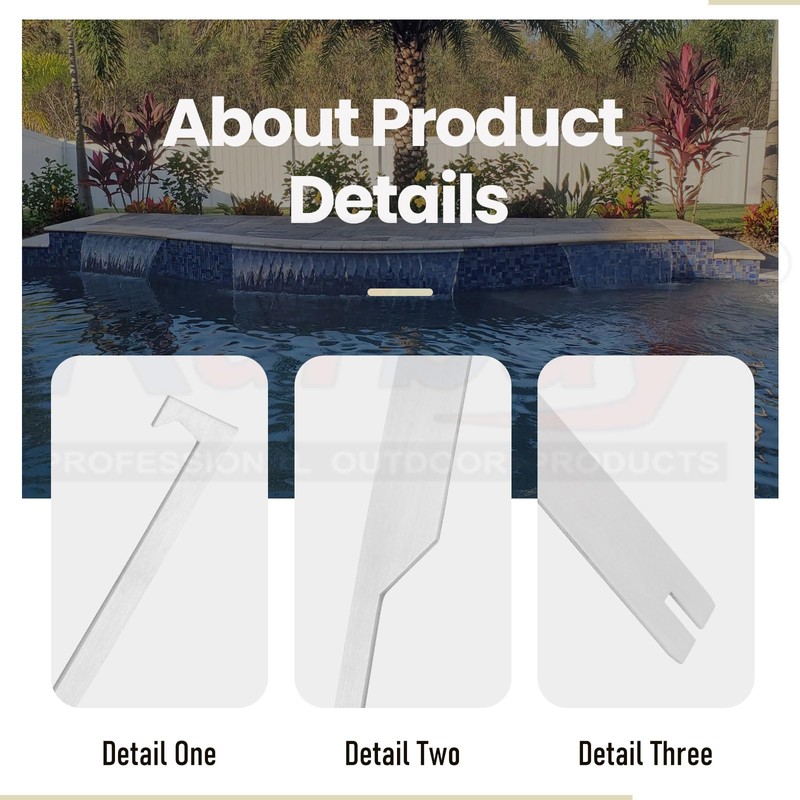Karbay Waterfall Spillway Cleaning Tool for Cleaning Debris That Blocks