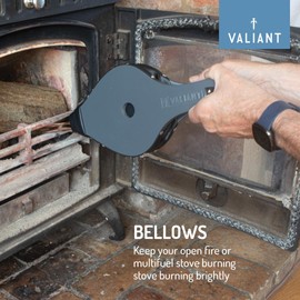 Valiant Fireside Bellows - Grey