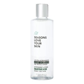 Seasons Love Your Skin Loción Astringente Ácido Salicílico 240ml Tipo de piel Grasa Volumen de la unidad 240 mL