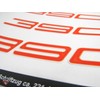 BIKE-label Rim well sticker, orange, compatible with KTM 390 Duke