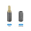 sourcing map 8Pcs Weld on Barrel Hinges, 3-1/8" x 10/16"