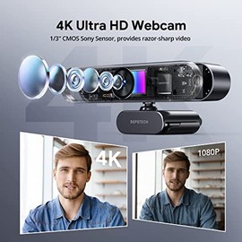 DEPSTECH Webcam 4K