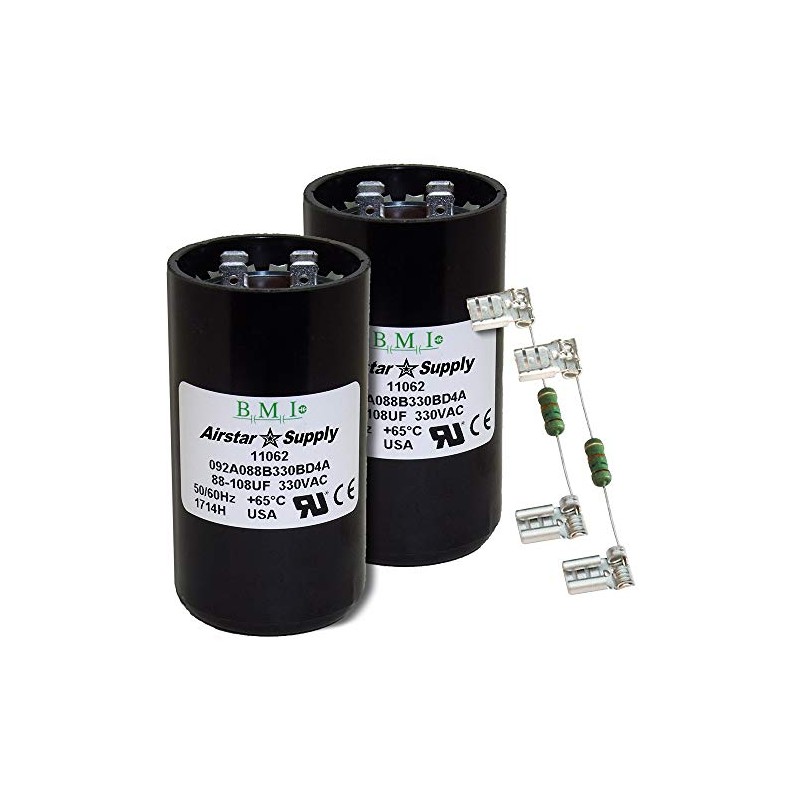 (2) Pack, 88-108 uF x 330 VAC - BMI/USA Start