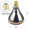 6 Pack 250W Red Heat Lamp Infrared Bulbs Glass Lamp