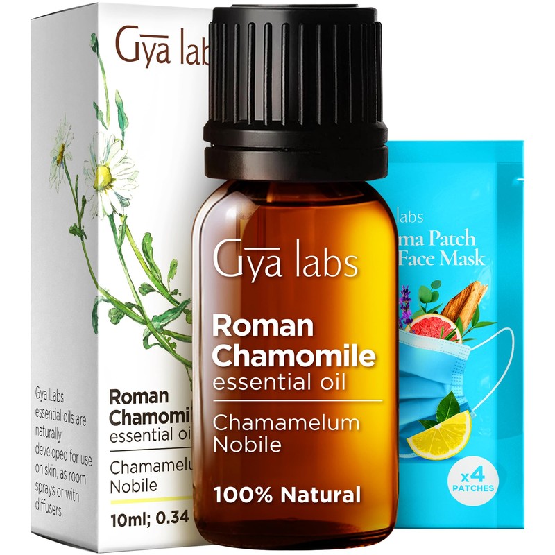 Gya Labs Valerian Essential Oil Diffuser (0.17 fl oz) &