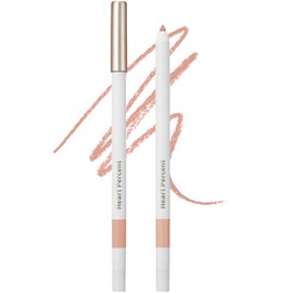 Heart Percent Dote On Mood Lip Pencil Slim, Defines and Fills Creamy Lip Liner Retractable Lipstick Pencil with Built-In Sharpener, 20. Salmon Beige