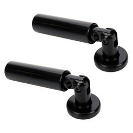 Wealrit Wall Mount Curtain Wire Rod Set with 24 Hanging Clips 16.4 Ft Stainless Steel Picture Hanging Wire Clothesline Wire(Black)