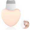FAFUBOTIF Heart-Shaped Facial Pore Cleaner Tool, Gentle Blackhead Remover, Pink