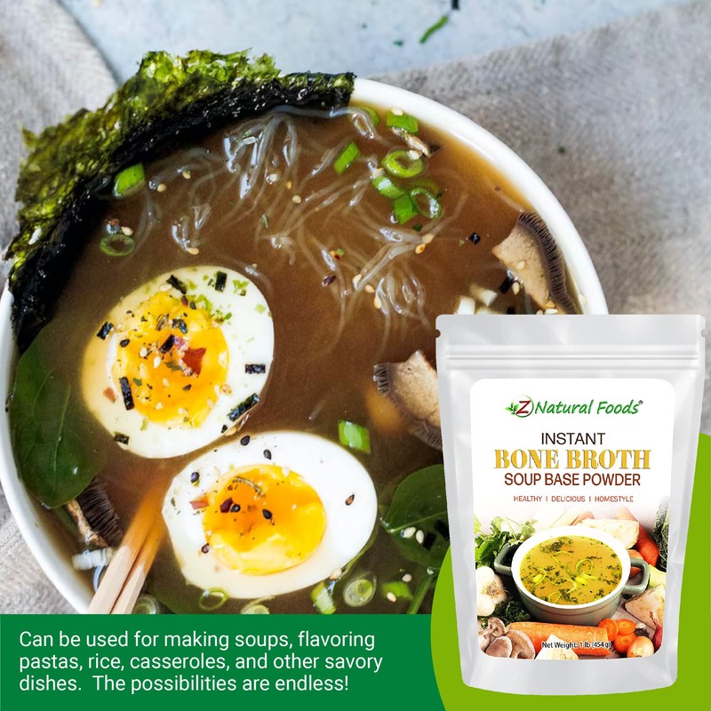 Instant Bone Broth Soup Powder - Rich Umami Flavor packed