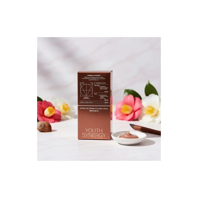 Crema de Ojos Mediheal Youth Synergy Lifting Collagen X Snail