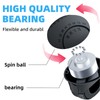 KRT New Generation Silicone Steering Wheel Knob, Anti-Slip Boat Steering