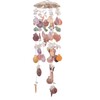 laddawan Nature's Melody Wind Chimes for Indoor, Seashell Tuned Unique