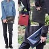 Phlox Clutch Bag, Men's, Weddings, Genuine Leather, Brand, A4 Leather,