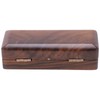 Solid Wood Mouthpiece Case Box Portable Storage for Sax Musical