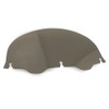 10.5inch Smoke Windshield + Gloss Black Windshield Trim Windscreen Compatible