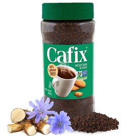 Cafix Coffee Substitute Crystals Jar 7.05 Ounces