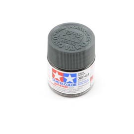 Tamiya, mini acrylic paint, matte, dark green, 10 ml, XF-61, 81761