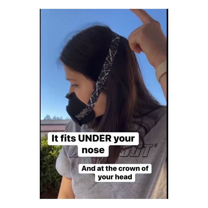 Allsport Dust mask RED