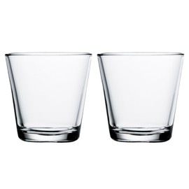 iittala 1008533 Glass Cartio Tumbler Pair Set (2 Pieces), Clear