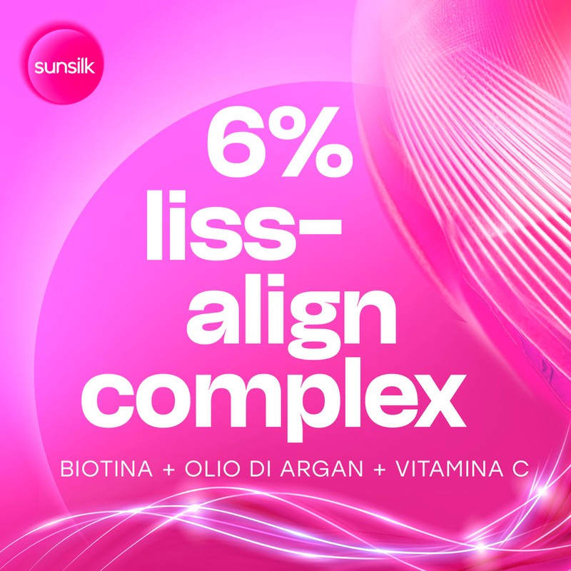 Sunsilk, Balsamo Liscio Perfetto, Balsamo Lisciante Anticrespo per Capelli Lisci
