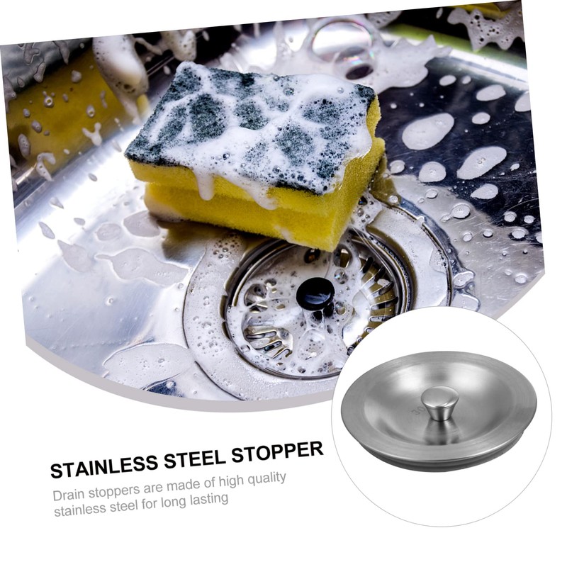 Gadpiparty Flat Suction Sink Stopper Drain Plug Kitchen Sink Accessory