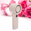 Handheld Fan LED Display Power Adjustable Portable Fan Night Light