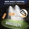Lendro 4 Pack LED Solar Street Lights Outdoor Waterproof Dusk