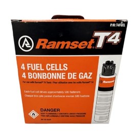 Ramset T4 Fuell Cell Cartridge for T4MAG, T4SS, T4-IF Tools T4FUEL (Box of 4)