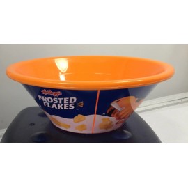Kellogg Tony the Tiger Cereal bowl Advertising give away 2023 Frosted Flakes