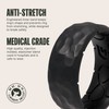 Groove Life Zeus Hammered Graphite Silicone Ring Breathable Rubber Wedding