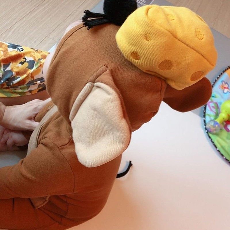 [Formemory] Mouse Cosplay Kids (Brown, 90)