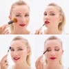 InnovaGoods - 5 Piece Wooden Makeup Brush Set with Carry