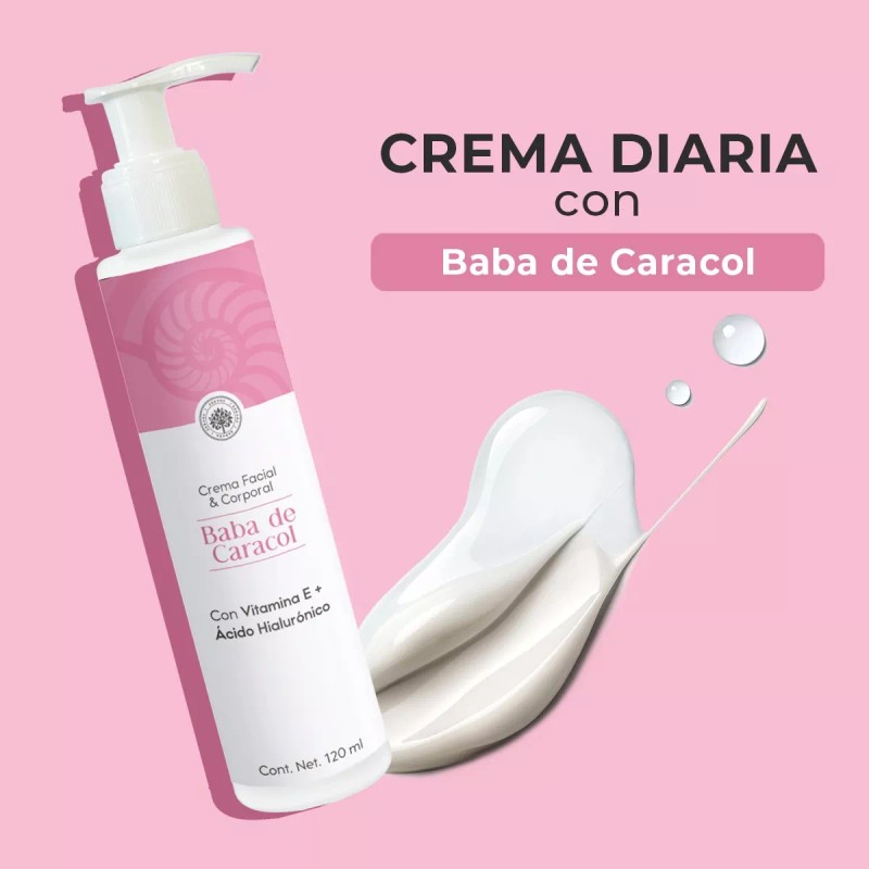 Arbora 2 Pack Crema Baba De Caracol + Colágeno Para