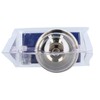 Lock Prolok 18POP Pomo cilíndrico bola función baño, latón antiguo,
