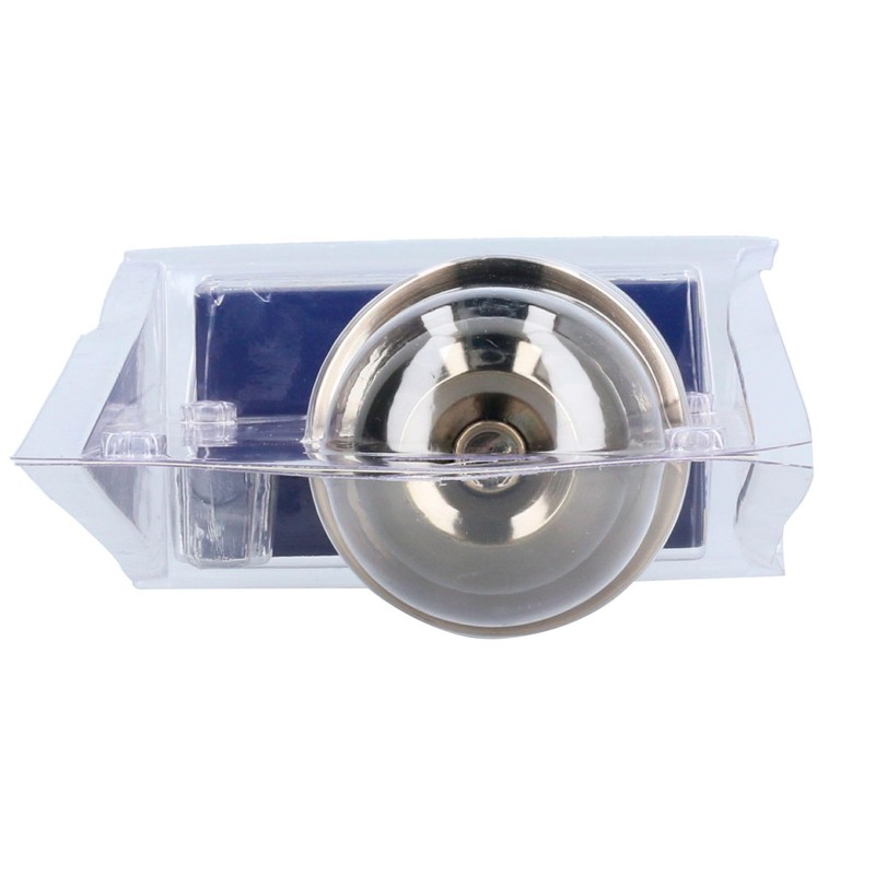 Lock Prolok 18POP Pomo cilíndrico bola función baño, latón antiguo,