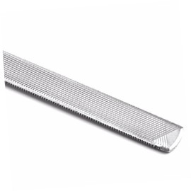 Baluue Stainless Steel Nail Files Buffers 18cm 6 Pack Set for Nail Care Manicure and Surface Sanding