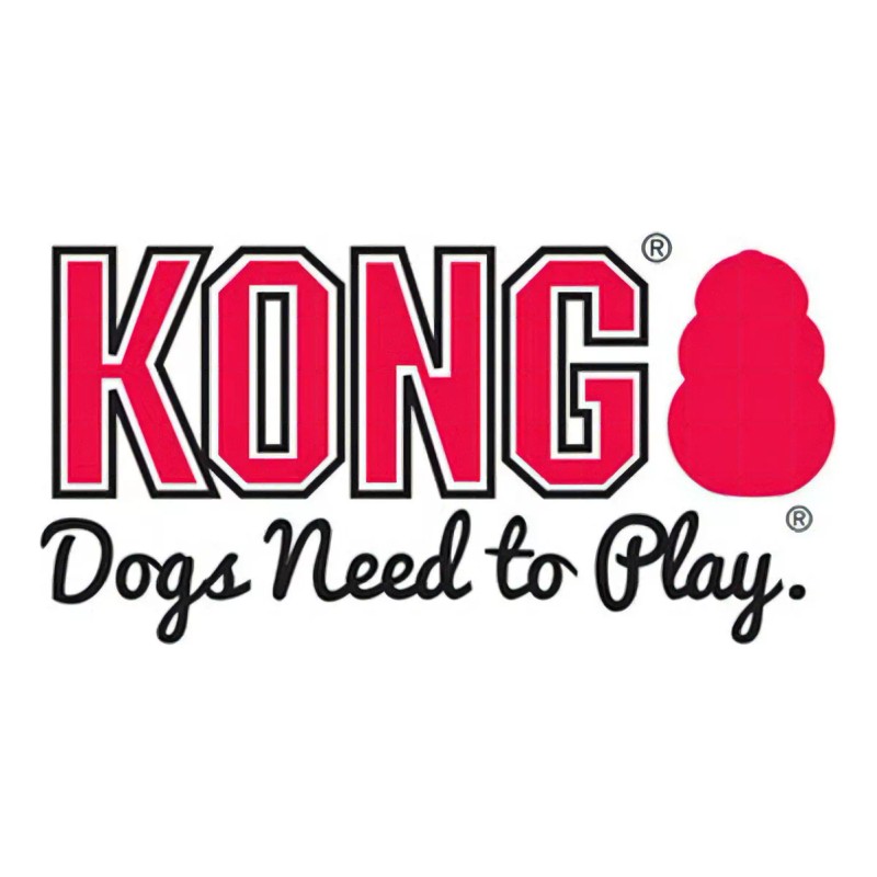 Kong Extreme Juguete Resistente Rellenable L Perro Grande Color Negro